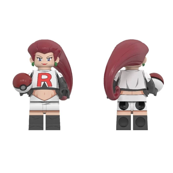 Jessie Team Rocket Pokemon Minifigure