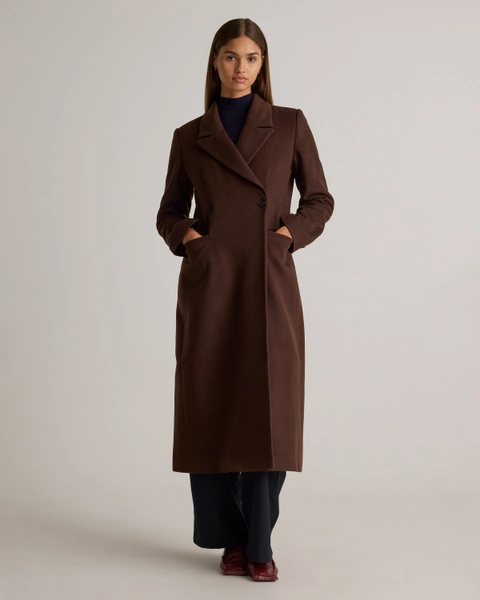 Italian Wool Tailored Coat