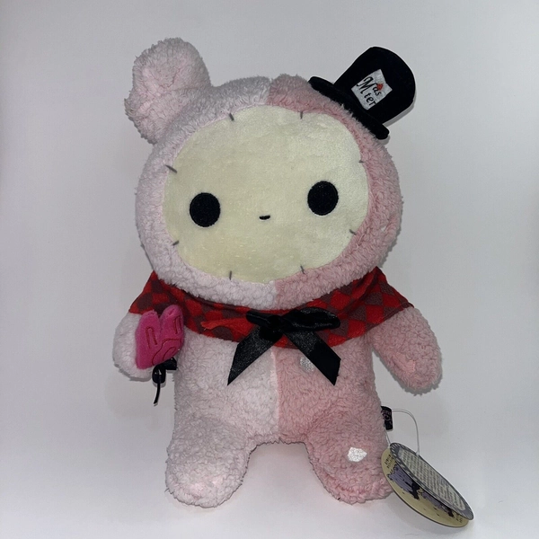 Sentimental Circus SAN-X Shappo Pink Plush 9" Beanie Stuffed Toy Japan