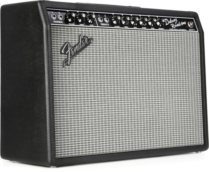 Fender '65 Deluxe Reverb 22-watt 1 x 12-inch Combo Amplifier - Black