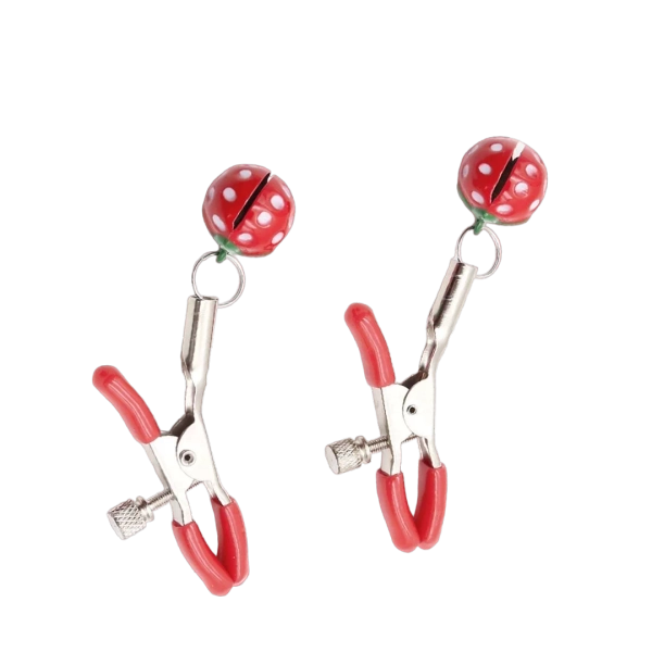 PINZAS PARA PEZONES CASCABEL 2024 - Erotique Pink