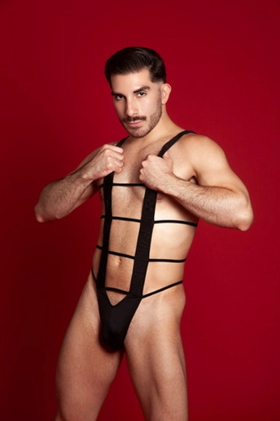 Noir Strap Bodysuit | Sinner