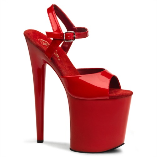 Pleaser Flamingo-809 | Red / 7