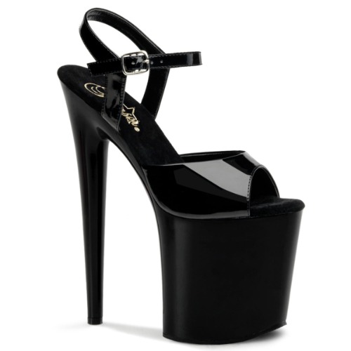 Pleaser Flamingo-809 | Black / 7