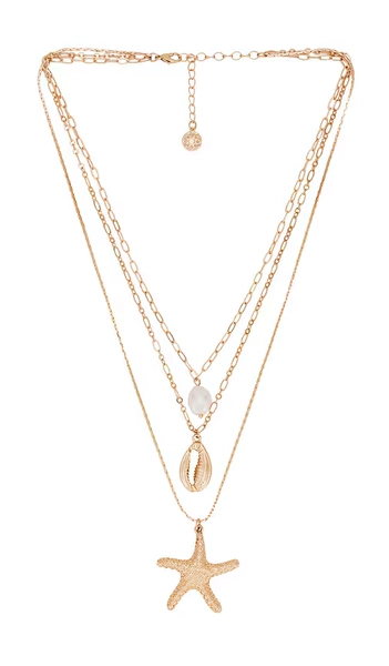 Cove Layered Charm Necklace