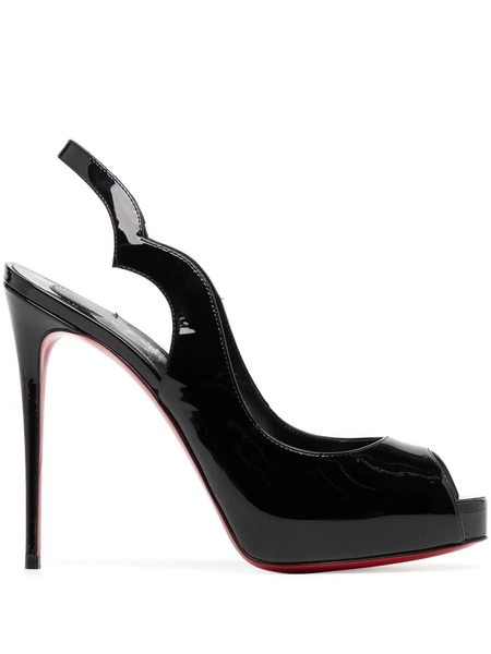 Hot Chick 120mm slingback sandals