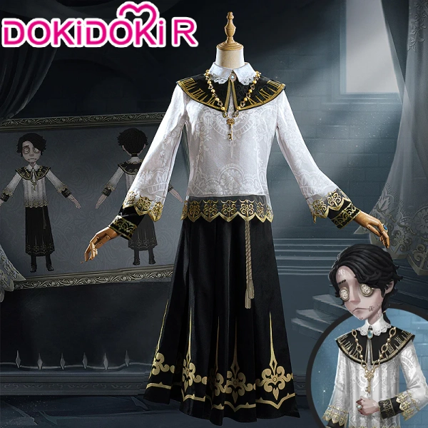 【Size S-2XL】DokiDoki-R Game Identity Ⅴ Cosplay Aesop Carl Costume Watchman Embalmer idv