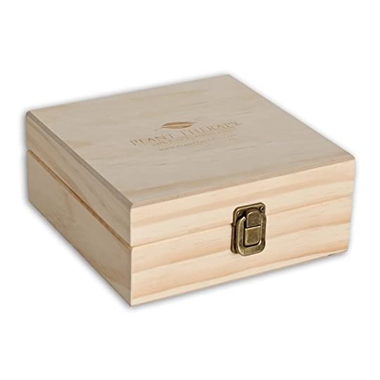 
                            Plant Therapy Essential Oil Storage Box Case | Wooden Organizer Holds 25 Bottles 5 mL, 10 mL and 15mL Sizes | Pine Wood Holder Safe For Carrying And Home Storage Display
                        