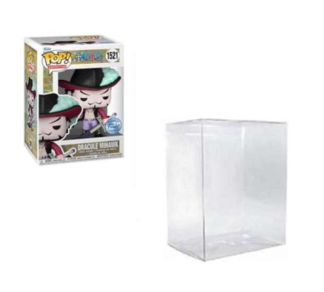 Funko One Piece Dracule Mihawk Exclusive Pop Vinyl Figure Bundled with Pop Protector 1521
