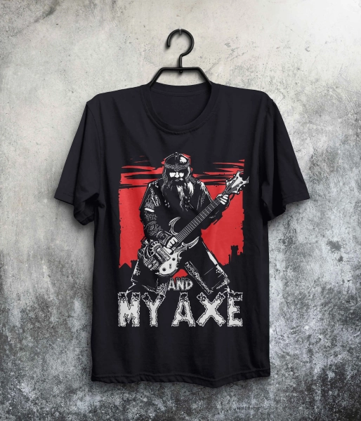 Gimli And My Axe Lord Of The Rings T-shirt