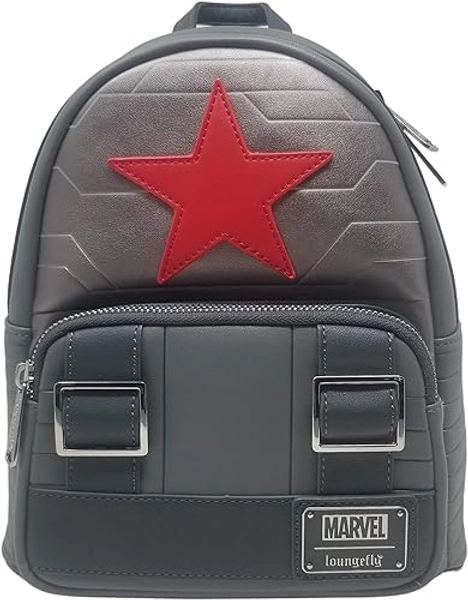 Loungefly x Marvel Winter Soldier Cosplay Backpack