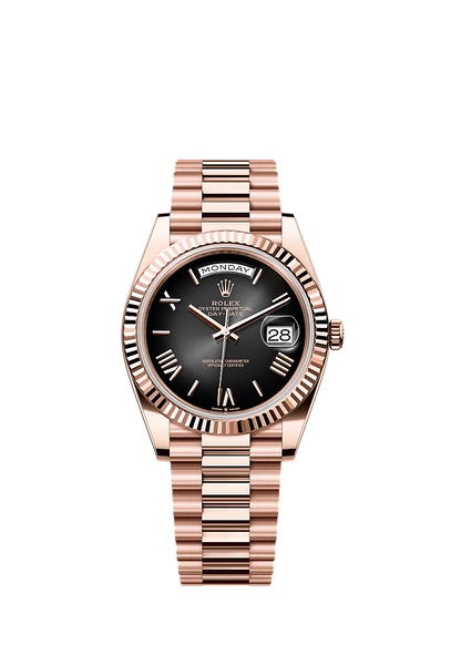 Rolex Day-Date 40 watch: 18 kt Everose gold - m228235-0055