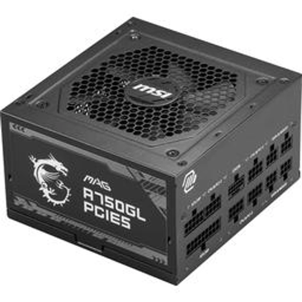 MSI MAG A750GL PCIE5 750 W 80+ Gold Certified Fully Modular ATX Power Supply (MAG A750GL PCIE5) - PCPartPicker
