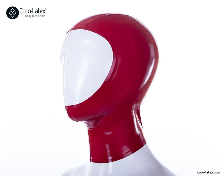 Open Face Latex Hood