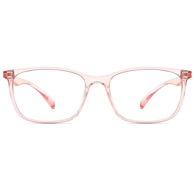 ANRRI Blue Light Blocking Glasses for Computer Use, Anti Eyestrain Lens Lightweight Frame Eyeglasses