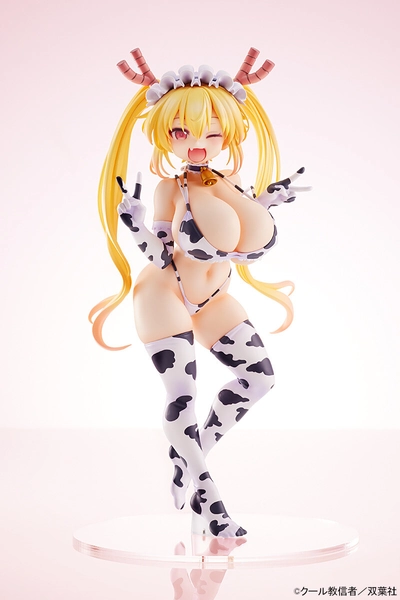Miss Kobayashi's Dragon Maid Tohru: Cow Pattern Bikini Ver. 1/7 Scale Figure