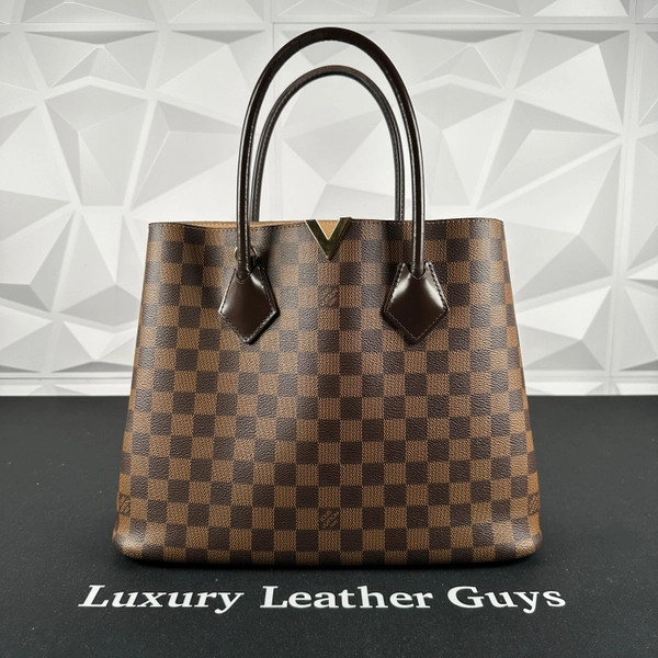 Louis Vuitton Damier Ebene Kensington Handbag (DU2126)