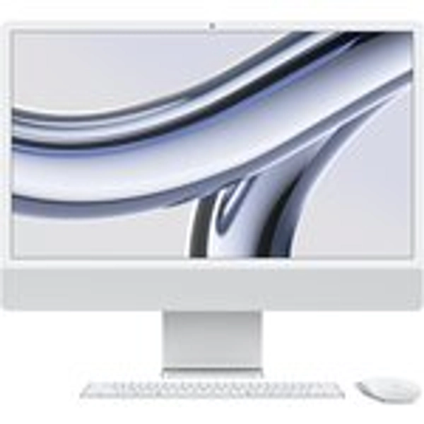 Komputer APPLE iMac 24 4k 23.5" Retina M3 10R GPU 8GB RAM 512GB SSD macOS Srebrny