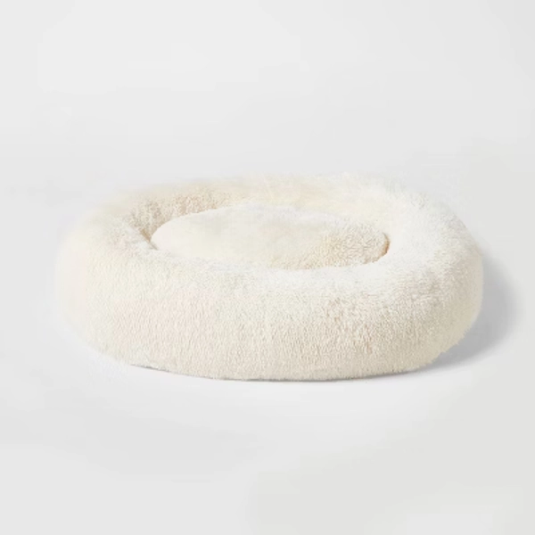 Donut Bolster Dog Bed - Boots & Barkley™ - Cream - XL