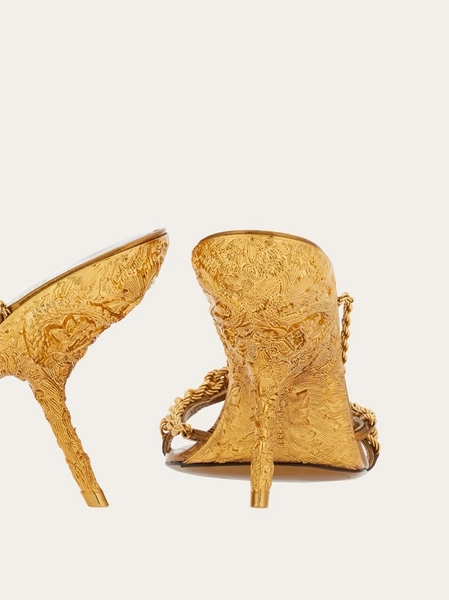 Bejeweled sandal - Women - Salvatore Ferragamo UK