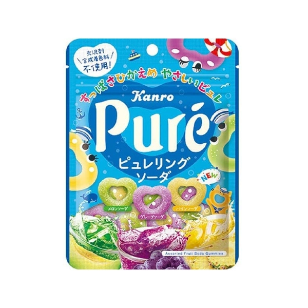 Gummies Puré Soda KANRO