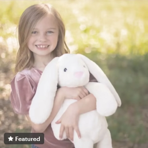 World's Softest Cream Bunny 16