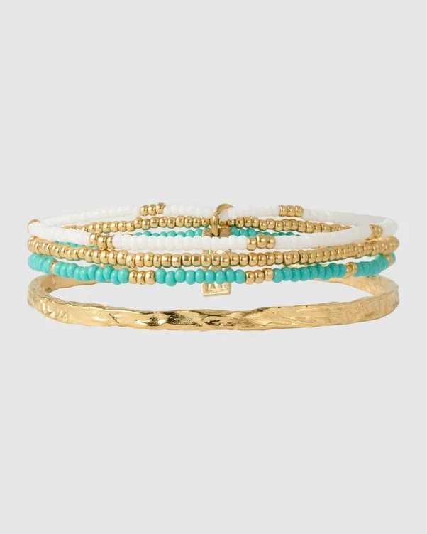 Sunshine Bracelet Stack - Ocean