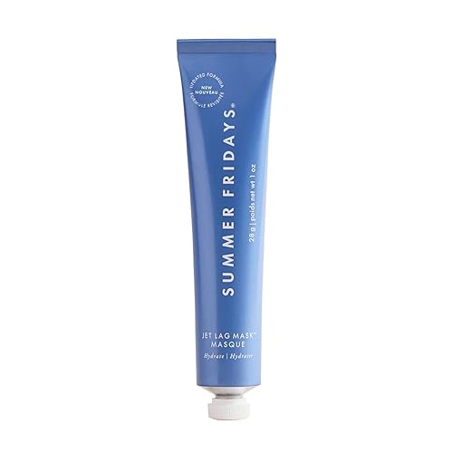 Summer Fridays Jet Lag Mask Mini - Hydrating Face Mask + Moisturizer - Made with Hyaluronic Acid, Niacinamide, Glycerin + Antioxidants - Helps Nourish Skin for a Renewed + Radiant Complexion (1 Oz) - 1 Ounce (Pack of 1)