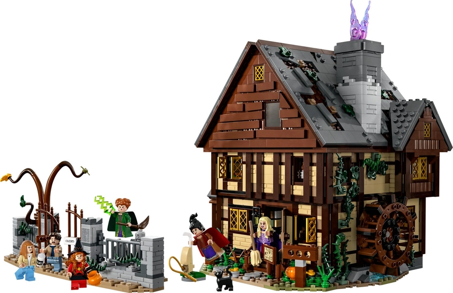 Disney Hocus Pocus: The Sanderson Sisters' Cottage 21341 | Ideas | Buy online at the Official LEGO® Shop US 