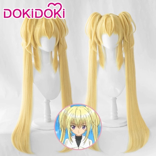 【Last Batch】【Ready For Ship】DokiDoki Shugo Chara Cosplay Tsukiyomi Utau Cosplay Wig Long Yellow | Tsukiyomi Utau Wig