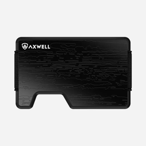Axwell Wallet - Black Damascus