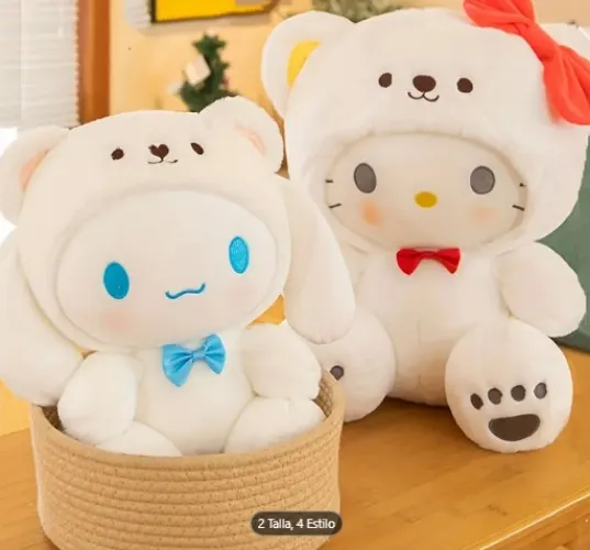 2 Hello Kitty plushies