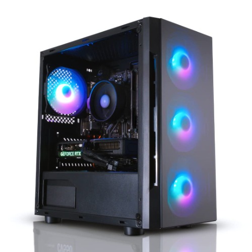 𝗔𝗗𝗠𝗜 | Gaming PC Computer Gaming, AMD Ryzen 5 3600 4.2GHz RTX 3060 12GB Desktop PC • 16GB 3200MHz • 240GB SSD • 1TB Hard Drive • 600Mbps Wifi • PC Gaming, Gaming Computer • Windows 10