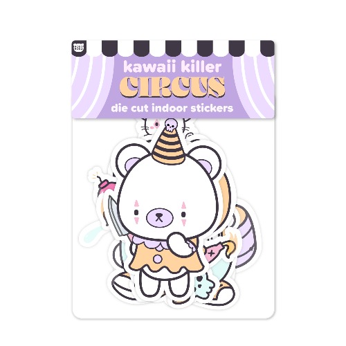 Kawaii Killer Circus Indoor Sticker Pack