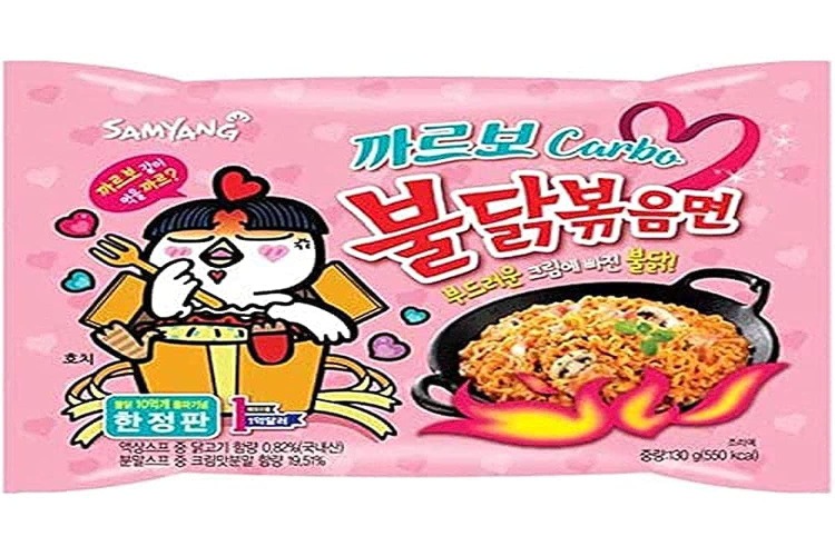 Samyang Hot Chicken Flavor Carbonara (pacote) 130g