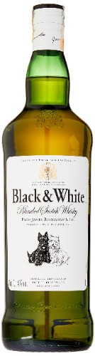 Whisky Black & White, 1L