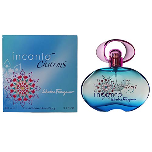 Salvatore Ferragamo Incanto Charms For Women eau-de-toilette Spray, 3.40 Ounce - 3.4 Fl Oz (Pack of 1)