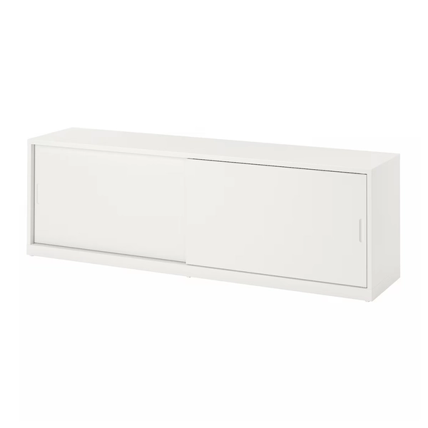 TONSTAD TV bench - off-white 177x37x56 cm