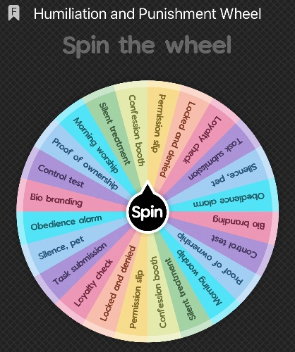 Spin the Wheel - Humiliation and Punishment