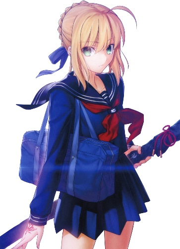 Saber with Seifuku 