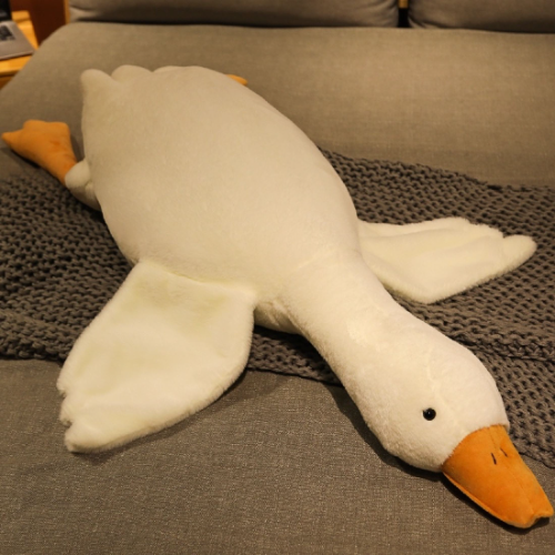 Cute Simulation 160cm Big Goose Doll Plush Gift Big Wing Duck Doll Pillow Soft Plush Animal Toy Gift