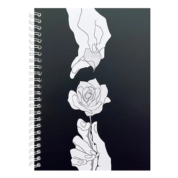 Reusable Sticker Book Collecting Album Blank Sticker Storage Book for Adults 40 Sheets A5 Size Release Paper Sticker Collection Book for Sticker Keeper Saver Holder (Rose)