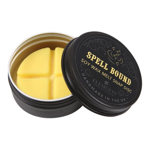 Spell Bound Goth Soy Wax Melt Snap Disc (Pumpkin & Coconut Scent)