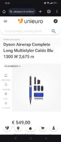 Dyson airwrap Blue 🎀