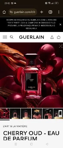 Cherry oud guerlain 