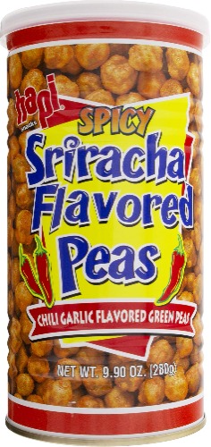 Hapi Snacks, Spicy Sriracha Peas, 9.9 oz - Sriracha 9.9 Ounce (Pack of 1)