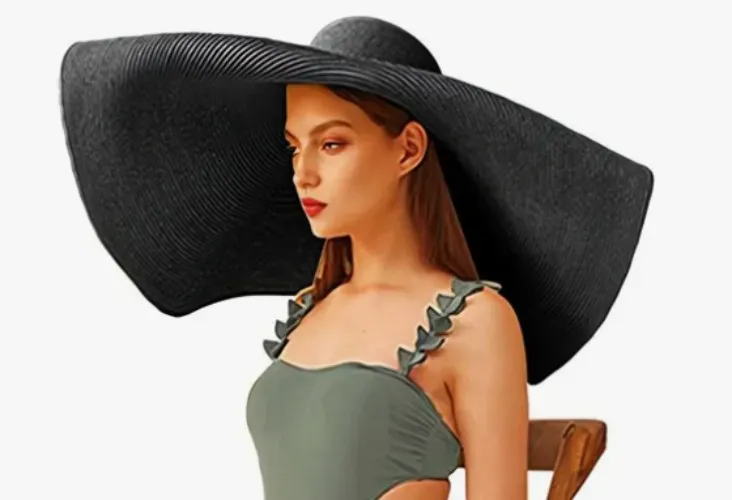Black Straw Hat