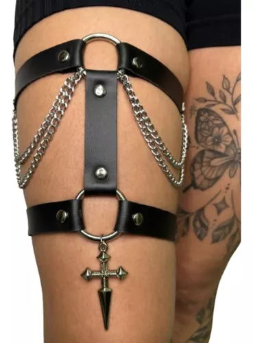 Garter Belt with Cross