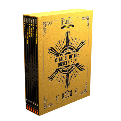 Grim Hollow: Citadel of the Unseen Sun Slipcase.