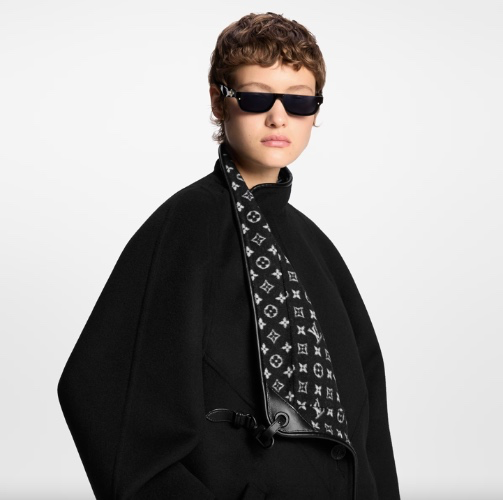 Louis Vuitton Double Face Coat - Black